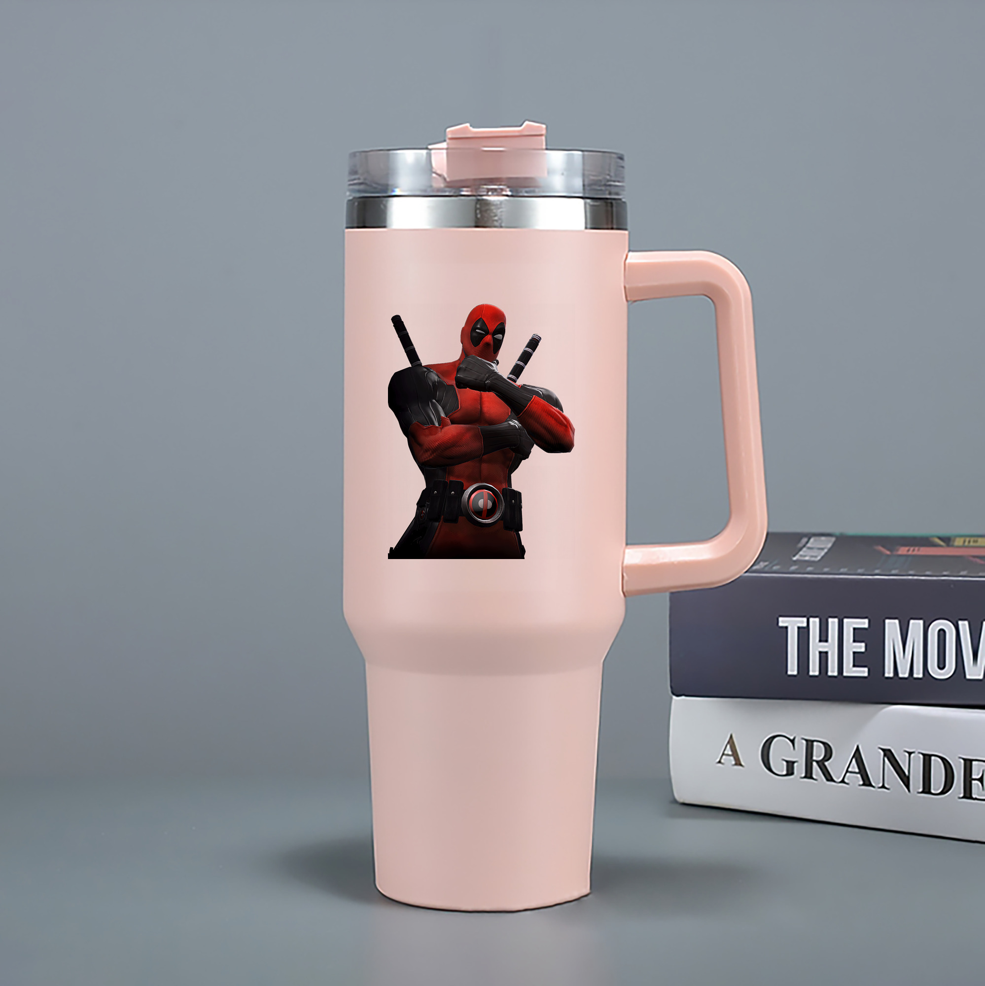 （画像用） Deadpool デッドプール 1200mL車用タンブラー（カラープリント）